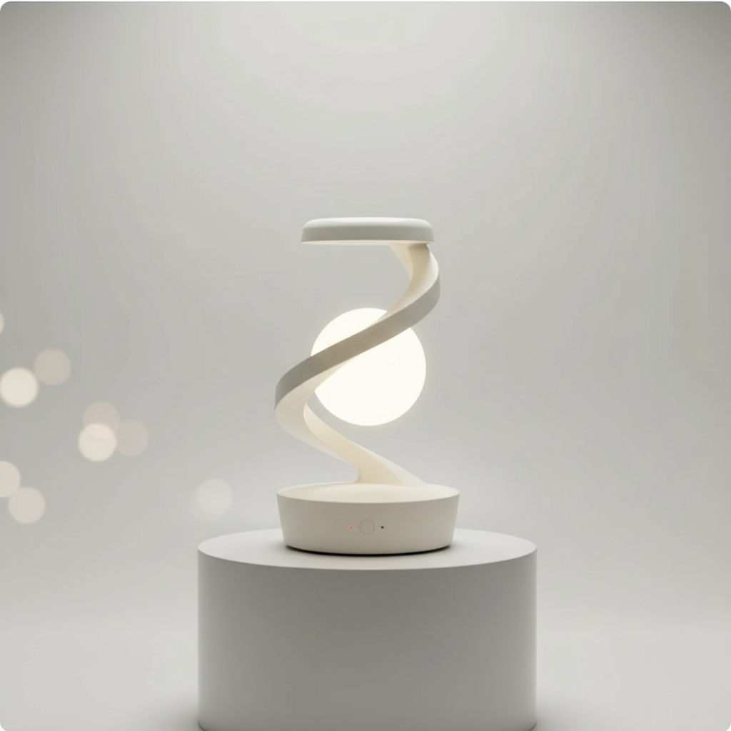 Levitating Moon Lamp