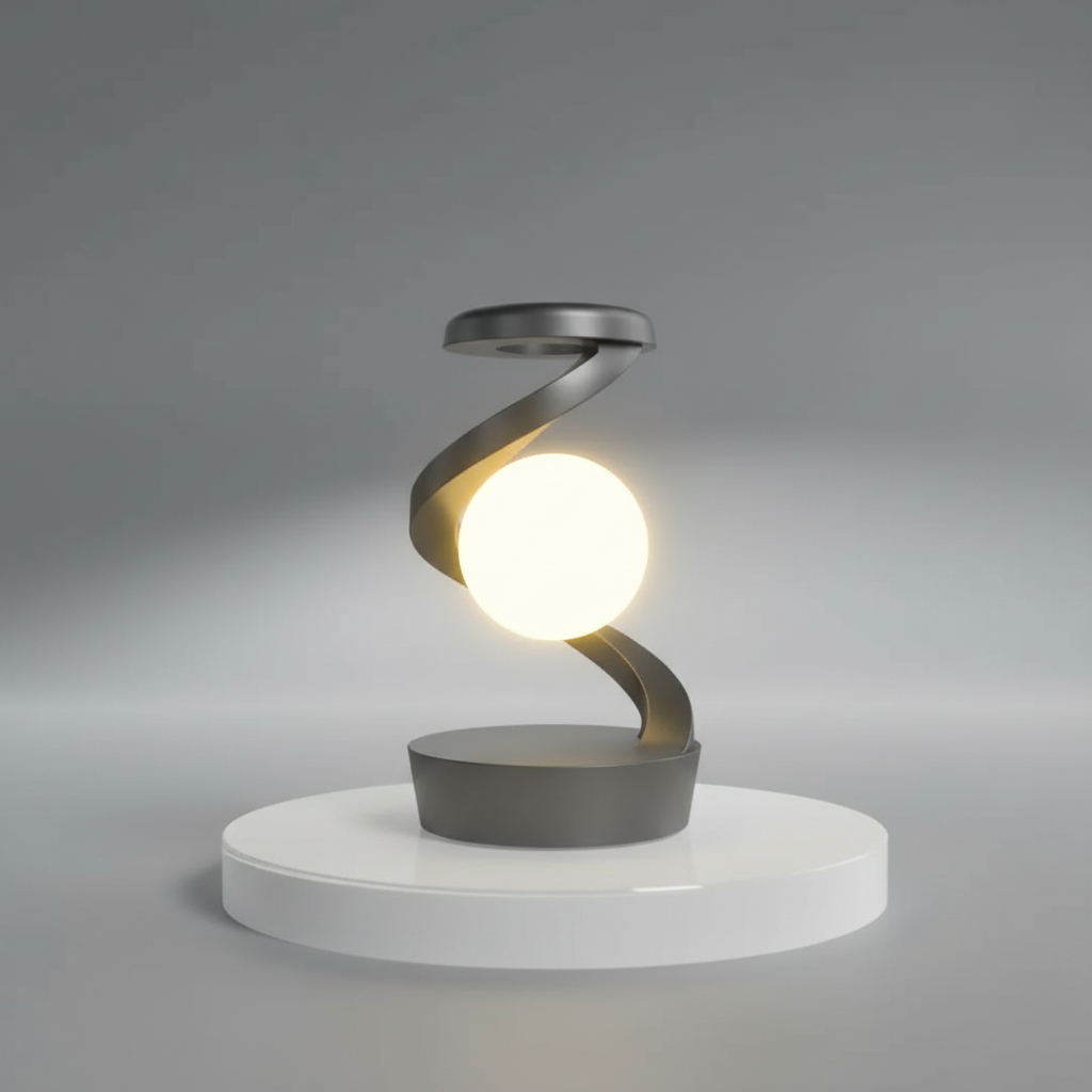Levitating Moon Lamp